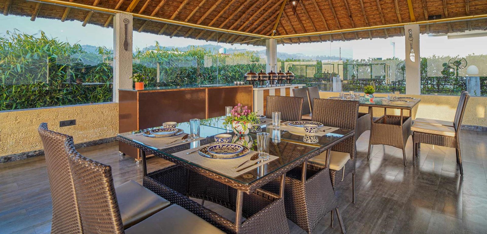 Personalised dining experience at luxury homestay in Jim Corbett